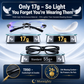 👓Frameless, ultralight reading glasses with a diamond-cut finish