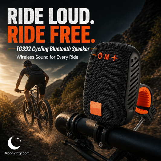 🔥🥳2026 HOT SALE🥳💞50K+ SOLD!🚴‍♂️🎵 50% OFF! Waterproof Bike Bluetooth Speaker – IPX5, TWS stereo, hands‑free calls. Secure mount, 70m range. Ride with beats! 🔊✨