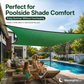 Sun Shade Sail UV Block Rectangle Canopy