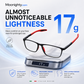 🕶️ Sporty, ultra-lightweight progressive glasses: blue light filter and lenses for near and far vision—comfortable for everyday use!