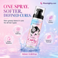 Moisturizing Anti-Frizz Hair Spray for Curly Hair