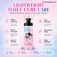 Moisturizing Anti-Frizz Hair Spray for Curly Hair