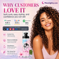 Moisturizing Anti-Frizz Hair Spray for Curly Hair