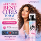Moisturizing Anti-Frizz Hair Spray for Curly Hair