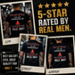 Self-deprecating tough-guy humor textile crew neck short-sleeved shirt