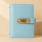 🎁Transparent-Pocket Currency Collectors Album, Top-Grade PU Leather, Password Lock, Durable Material, Secure Protection