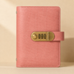 🎁Transparent-Pocket Currency Collectors Album, Top-Grade PU Leather, Password Lock, Durable Material, Secure Protection