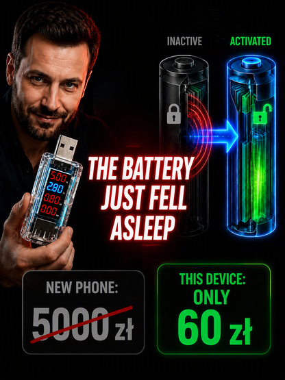 🏆 Last Day Special Offer! 🔥Buy 1 Get 1 Free🎁USB Smartphone Battery Repair Dongle