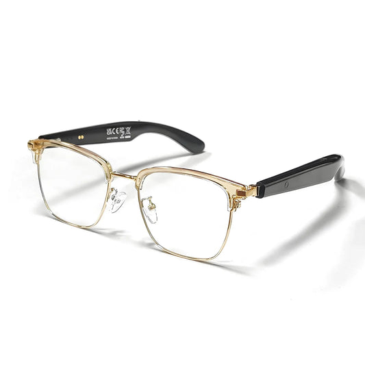 AI Translation Smart Glasses, supporting 160 languages and ChatGPT, with built-in microphone and Hi-Fi speakers