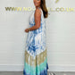 🔥Summer Sale 50% OFF💝Tye Dye Maxi Dress👍Handmade