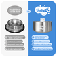 Wireless,  automatic water sensor pet drinking machine for cats and dogs. Continuous circulating fresh water intelligent drinking machine.