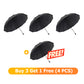 12-Rib Large Foldable Windproof Umbrella