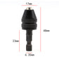 3-Jaw Keyless Drill Chuck Quick-Change Adapter