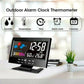 🔥50% OFF🔥Digital LED Temperature Humidity Monitor Weather Forecast LED Table Alarm Clock