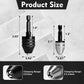 3-Jaw Keyless Drill Chuck Quick-Change Adapter