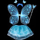 Rechargeable Electric Fairy Wings with LED Lights & Music