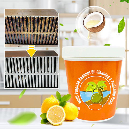 🔥Multi-Purpose Coconut Oil Cleaning & Polishing Paste