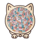🎁Christmas Sale 51% OFF🎅135-Piece Morandi-Colored Cat Shaped Wooden Jigsaw Puzzle