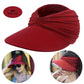 🌞 LIMITED-TIME 50% OFF! 👒 Summer Solid Color Sun Hat – Soft, Wide Brim & Elastic Fit 🍃