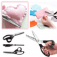 ✂️50% OFF NOW! DIY Serrated Sewing Scissors‑Zig‑Zag Pinking Shears, Anti‑Fray Fabric Cutting Tool for Cloth, Paper & Handmade Craft Projects