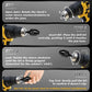 3-Jaw Keyless Drill Chuck Quick-Change Adapter