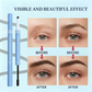Water-resistant 2-in-1 mini eyebrow pencil and tinted eyebrow gel: long-lasting eyebrow makeup that creates natural and realistic lines that mimic individual hairs.
