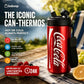 🥤Double-walled, insulated stainless steel cup shaped like a can of cola.