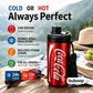 🥤Double-walled, insulated stainless steel cup shaped like a can of cola.