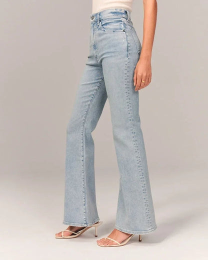 🏆LAST DAY SALE 50% OFF🔥Ultra High Rise Stretch Flare Jean