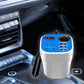 200W Car Cup Holder Power Inverter with 220V AC Outlets & USB Ports