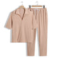 🔥New Arrival 50%OFF💥Men's 2 Piece Set - Short Sleeve V-Neck Top and Pants