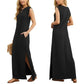 ⏳50% off! Women's summer dress – cotton blend, no-iron, side slit – loose fit, perfect for vacation and everyday wea