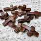 Heart Pattern Wooden Cross - Gift of Encouragement