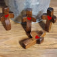 Heart Pattern Wooden Cross - Gift of Encouragement