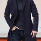 🔥Black-Friday-Mega-Angebot – 50 % OFF!🔥 Men's Classic Single Row Buckle Solid Color Jacket - Timeless Daily Essential