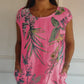 🌸Fashionable and elegant loose dresses with prints made of cotton and linen