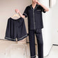 🔥HOT SALE-54% OFF🌬️Men's Summer 3-Piece Ice Silk Pajama Set: Shirt, Pants, and Shorts👕