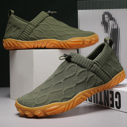 Non Slip Quick-Drying Slip On Knitted Sneakers