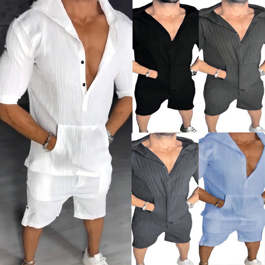 💗Limited Time Half Price Offer💗Casual Hooded Sweatshirt 2-Piece Set（The more you buy, the higher the discount）