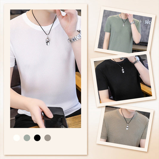 🔥Today 50% off🔥Men's Slim Fit Crew Neck T-Shirt