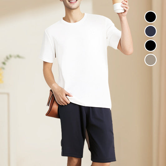 ⏳ Limited time 50% off! 💥Men's Fashion Solid T-Shirt（The more you buy, the higher the discount）