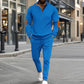 🎁 Hot Sale 50% OFF 🔥Men's Knit Half-Zip Casual Sweatshirt & Pants Set