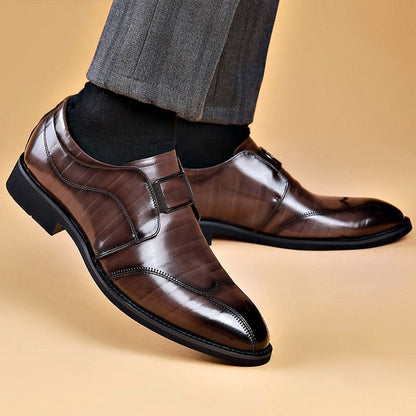 2025 new men's leather sports shoes (suitable for many occasions) - free shippin