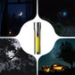 Rechargeable LED Flashlight with 12000mAh Battery, USB-C & Zoom