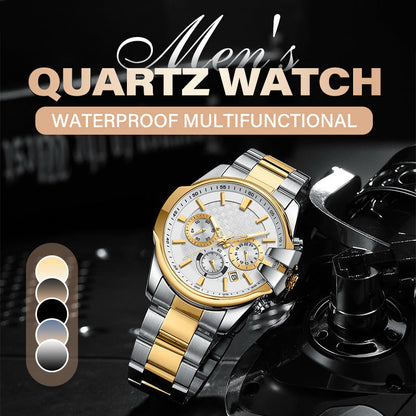 Men’s Quartz Stainless Steel Watch