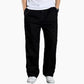 Casual trousers with straight legs and elastic waistband for men