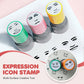 Vibrant Expression Icon Stamp- Multi-Surface Creative Tool