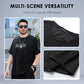 Men's Breathable Top & Shorts 2-Piece Set