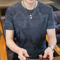 Men's Summer Print Short-Sleeve Top