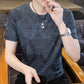 Men's Summer Print Short-Sleeve Top
